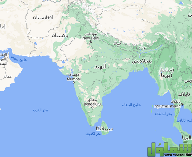 صور خريطة الهند كاملة بالعربي 2022 موقع شملول