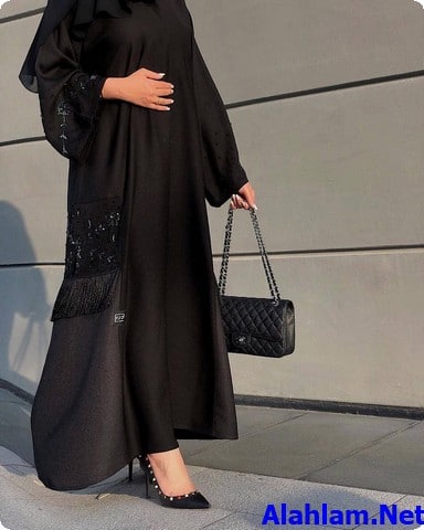 أجمل صور عبايات محجبات مودرن 2021 تريندات