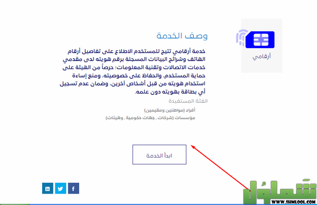 تعرف على الأرقام المسجلة بإسمك برقم الهوية 1442 موقع شملول