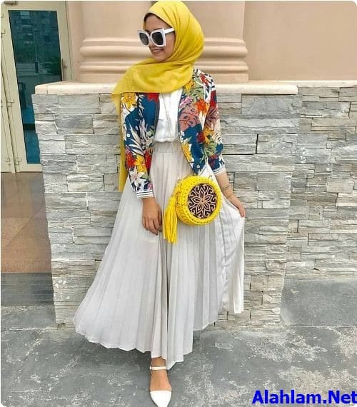 ازياء محجبات للصيف 2022 احدث موضة ملابس محجبات موقع شملول