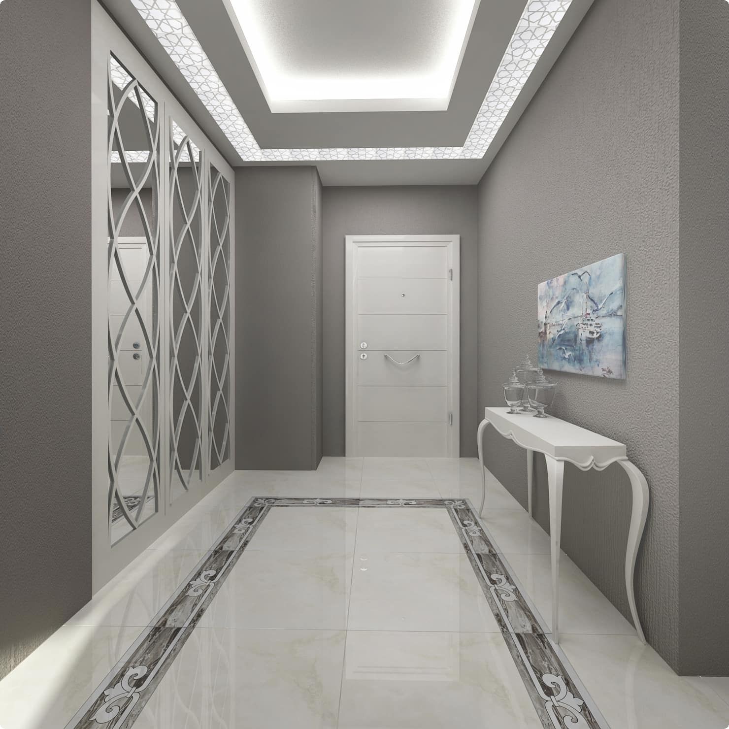 صور ديكورات جبس 2021 اسقف وحوائط جبسية حديثة موقع شملول
