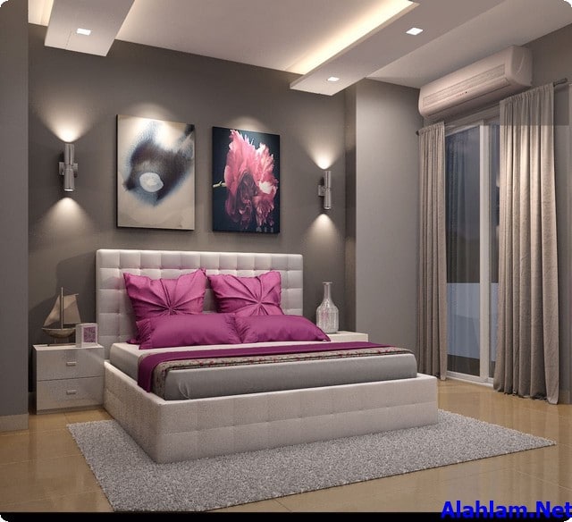 صور جبس بورد مكاتب وغرف نوم حديثة 2021 موقع شملول