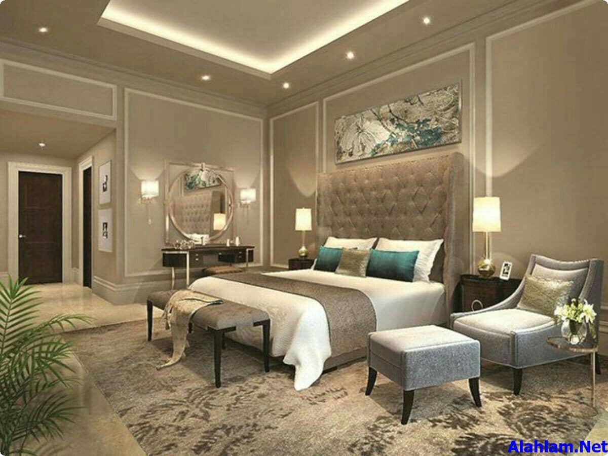 احدث ديكورات غرف النوم 2021 موقع شملول